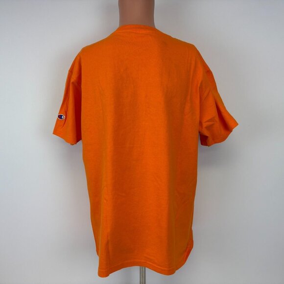 Vintage 90s Champion Tennessee Vols T Shirt Mens Size L Orange College Volunteer - Picture 3 of 5